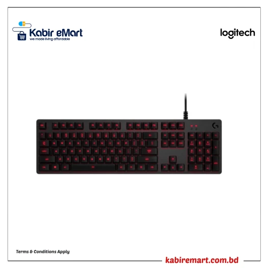 Logitech G413 Carbon Edition USB Mechanical Gaming Keyboard Black