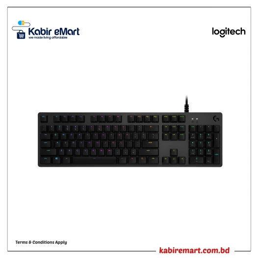 Logitech G512 CARBON RGB Brown Switch Gaming Mechanical Keyboard