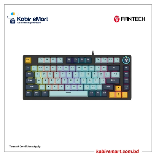 Fantech ATOM81 MK875V2 Blue Switch RGB Gaming Mechanical Keyboard
