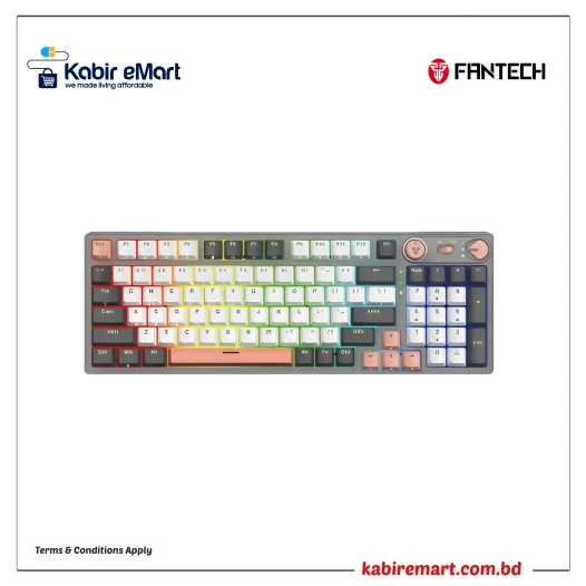 Fantech ATOM PRO96 MK914 Blue Switch RGB Gaming Mechanical Keyboard