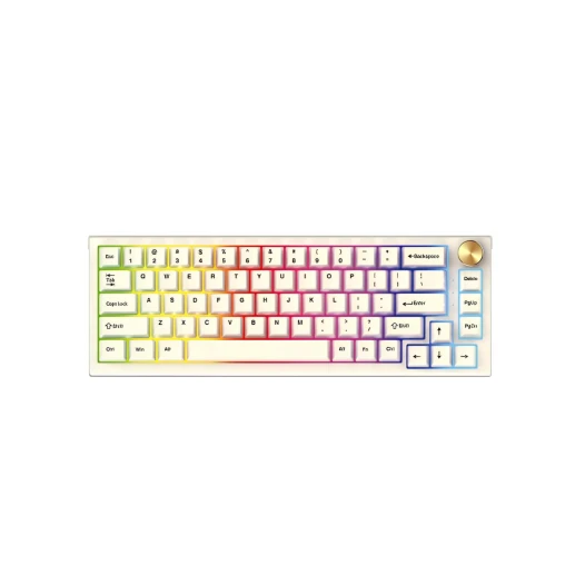 Fantech MAXFIT67 MK858 Space Edition RGB Kailh Box White Switch Mechanical Hotswap Keyboard