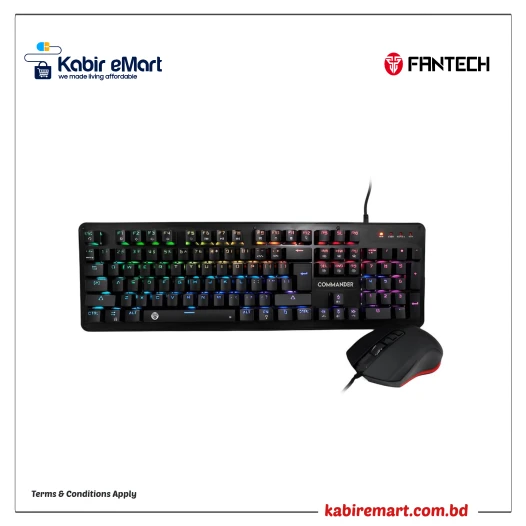 FANTECH MVP861 Commander Mechanical Keyboard Mouse Combo