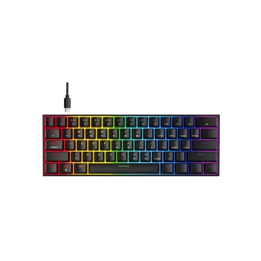 Fantech MAXFIT61 MK857 Red Switch RGB Mechanical Keyboard