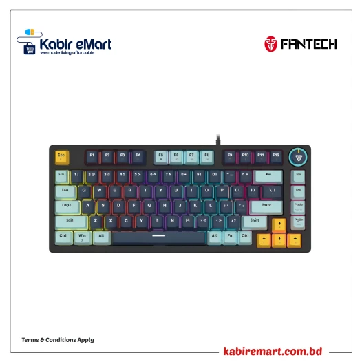 Fantech ATOM81 MK875V2 Red Switch RGB Gaming Mechanical Keyboard