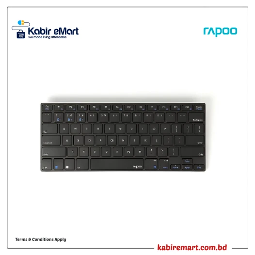 Rapoo E6080 Bluetooth Ultra-Slim Keyboard