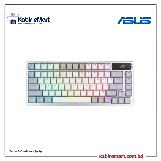 Asus ROG Azoth M701 Snow White Switch RGB Mechanical Keyboard