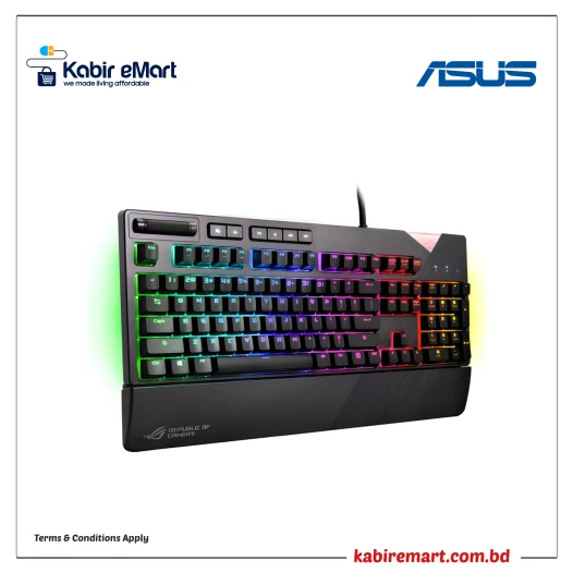 Asus ROG Strix Flare XA01 Cherry MX Blue Switch RGB Mechanical Gaming Keyboard