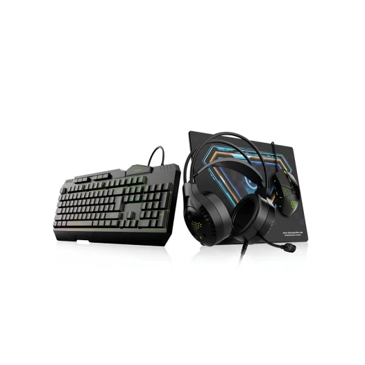 Micropack GC-410 CUPID Gaming Keyboard, Mouse, Mousepad & Headset Combo