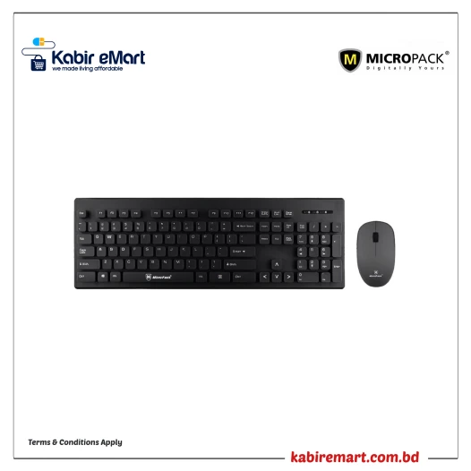 Micropack KM-236W Wireless Combo Keyboard & Mouse
