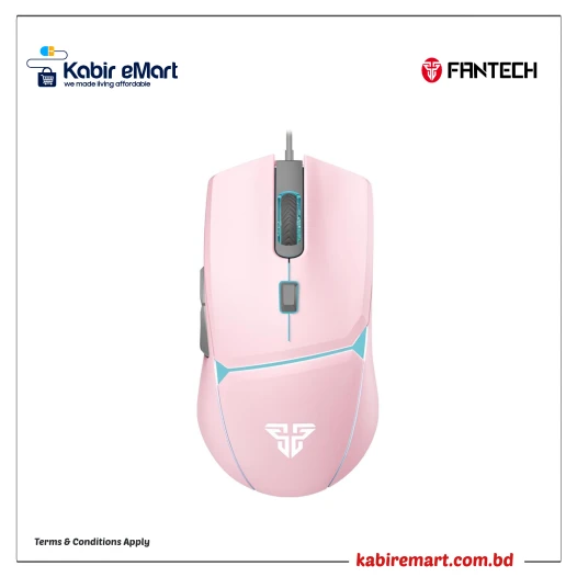 Fantech VX7 Crypto Sakura Edition 6 Button USB Gaming Mouse