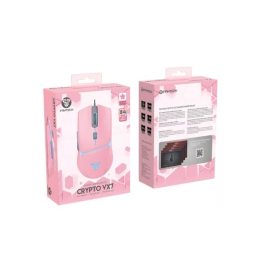 Fantech VX7 Crypto Sakura Edition 6 Button USB Gaming Mouse
