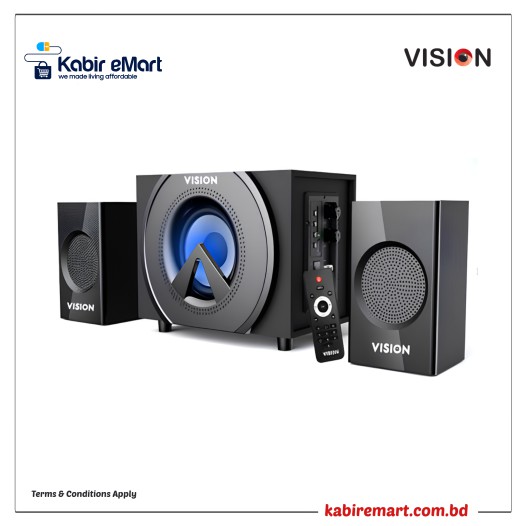 VISION 2:1 Multimedia Bluetooth Gaming Speaker Classic-04