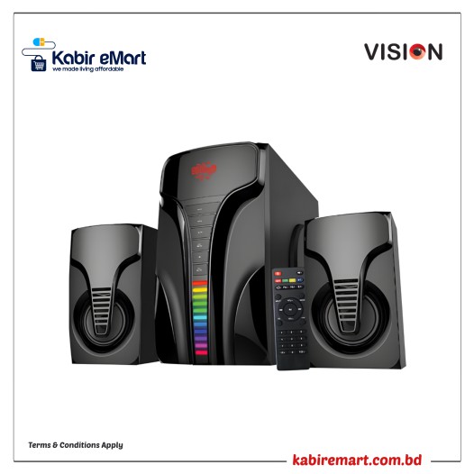 VISION VISION-2:1 Multimedia Speaker- Loud- Max-02