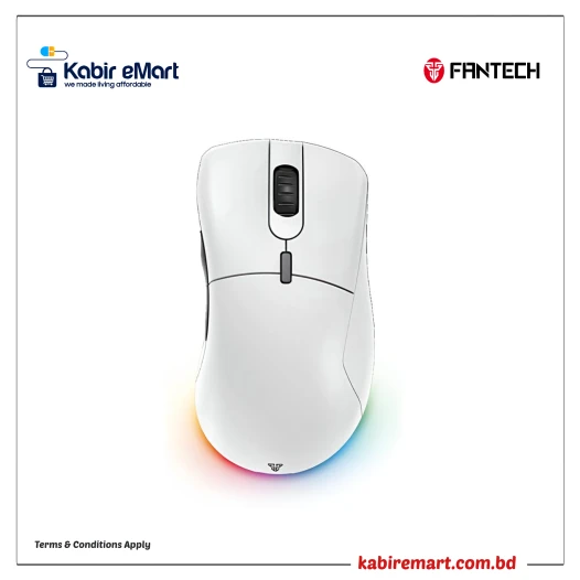 Fantech Helios Go XD5 USB Type-C Wireless RGB Gaming Mouse Space Edition