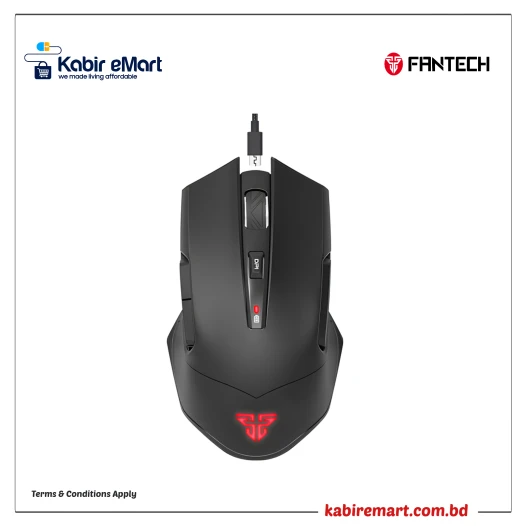 Fantech WGC1 Venom Rechargeable Wireless Gaming Mouse Black
