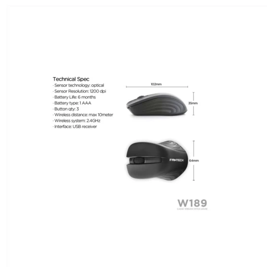 Fantech W189 Wireless Mouse