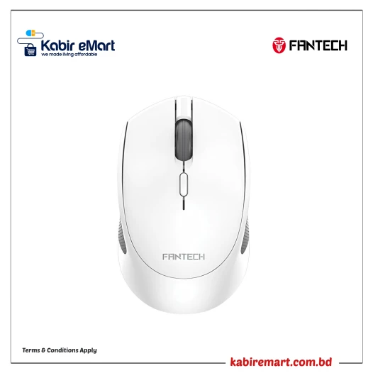 Fantech W190 Dual Mode 2.4Ghz Bluetooth Wireless Mouse Space Edition