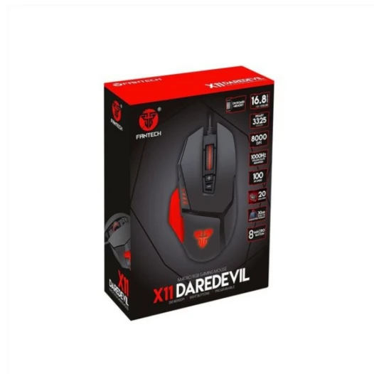 Fantech X11 Daredevil Macro RGB Gaming Mouse