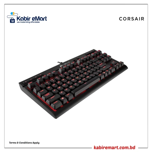 Corsair K63 Compact Mechanical Gaming Keyboard Cherry MX Red