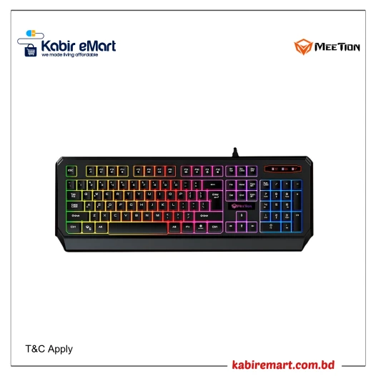 Meetion MT-K9320 Waterproof Backlit Gaming Keyboard
