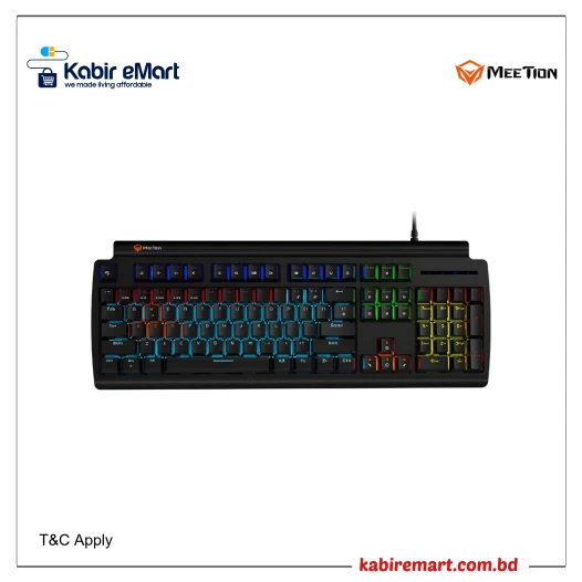 Meetion MT-MK600MX RGB Mechanical Blue Switch Gaming Keyboard