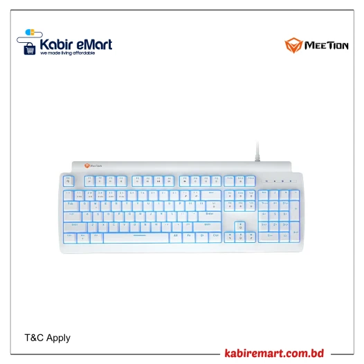 Meetion MT-MK600RD RGB Mechanical Red Switch Gaming Keyboard