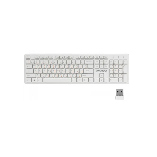 Meetion MT-WK841 Slim 2.4G Wireless Chocolate Keyboard