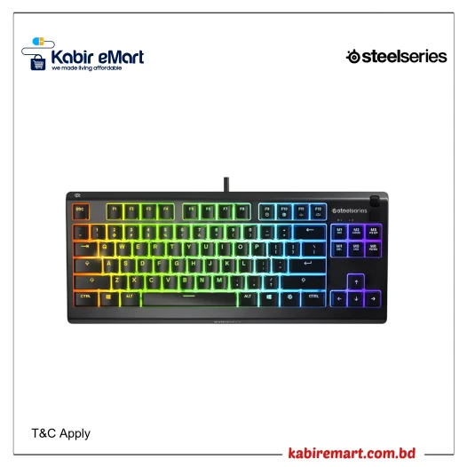 SteelSeries Apex 3 TKL RGB Water Resistant Mechanical Gaming Keyboard