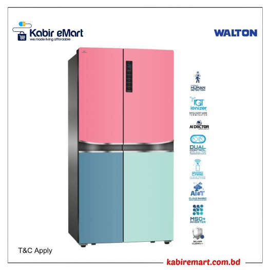 WNI-6A9-GMSD-DD Walton Refrigerator