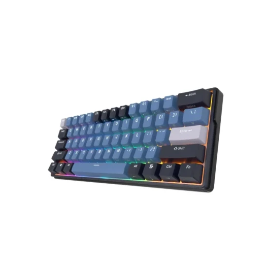Royal Kludge RK61 Plus Tri Mode RGB 61 Keys Hotswappable Mechanical Brown Switch Gaming Keyboard