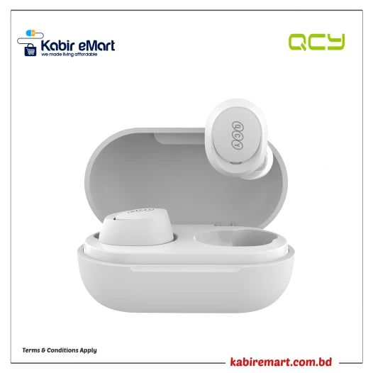 QCY Arc Buds Lite TWS Earbuds T27 -White