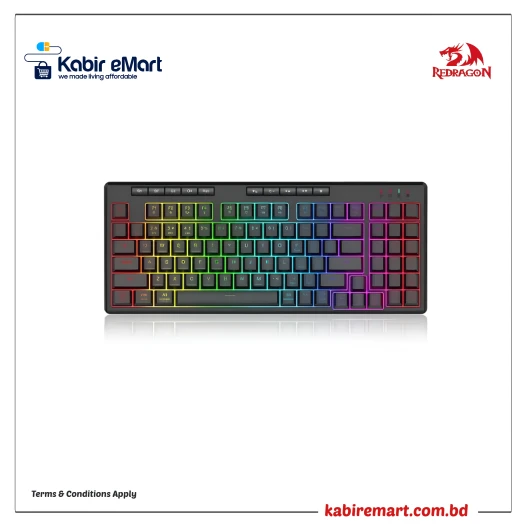 Redragon VARRO PRO K517 Pro RGB Tri-Mode Wireless Gaming Keyboard