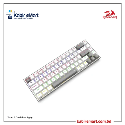 Redragon K705 WG-R-PRO Tri-Mode Gaming Mechanical Keyboard