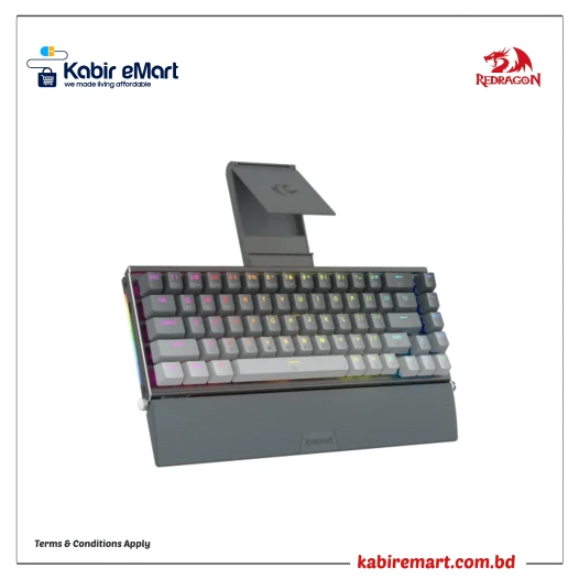 Redragon K641 Shaco Pro RGB Tri-Mode Wireless Mechanical Gaming Keyboard