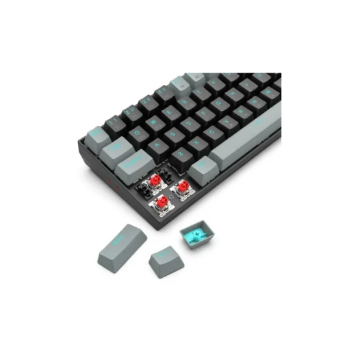 Redragon K662 Black-Gray Red Switch Bluetooth Wireless Mechanical Keyboard