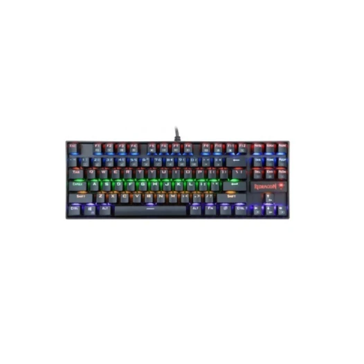 Redragon K552 KUMARA RAINBOW RGB Backlit Red Switch Mechanical Gaming Keyboard