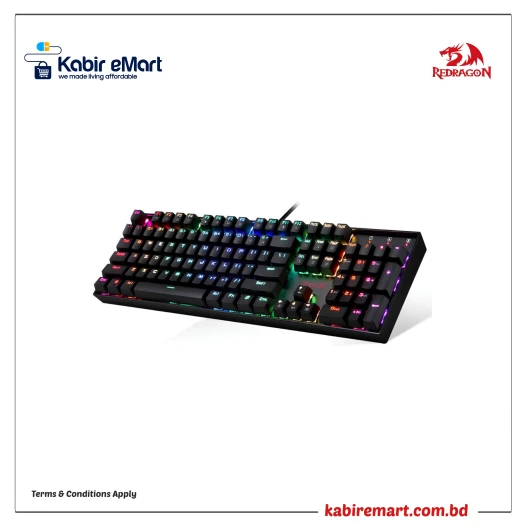 Redragon K551RGB MITRA RGB Backlit Mechanical Gaming Keyboard