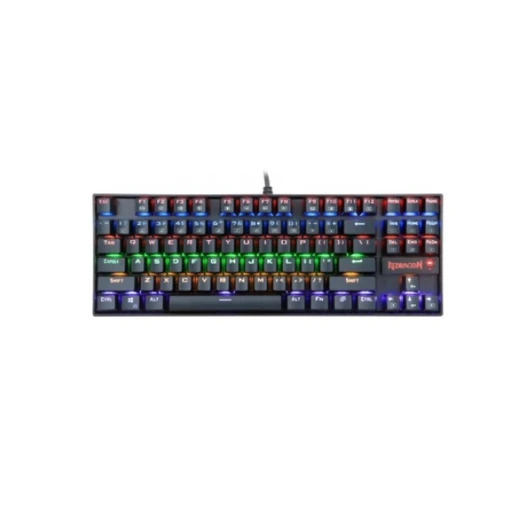 Redragon K552 KUMARA RAINBOW RGB Backlit Blue Switch Mechanical Gaming Keyboard