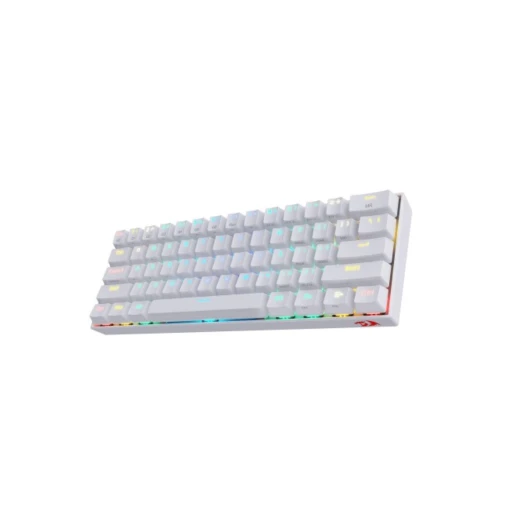 Redragon K530 Draconic 60% Compact RGB Wireless Mechanical Blue Switch Gaming Keyboard White