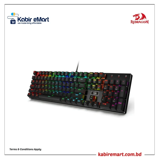 Redragon K556 DEVARAJAS RGB Mechanical Gaming Keyboard