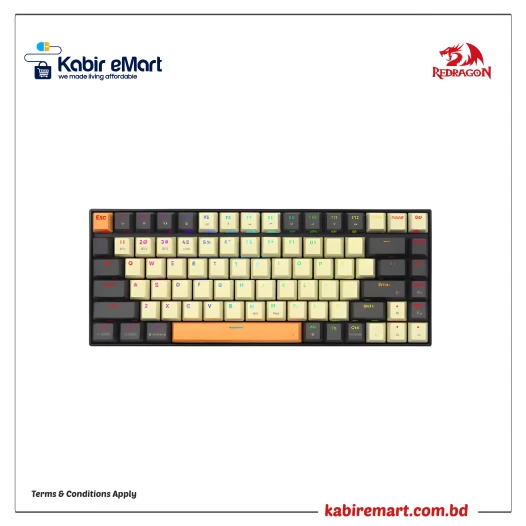 Redragon K629 Phantom Pro Red Switch Mechanical Keyboard