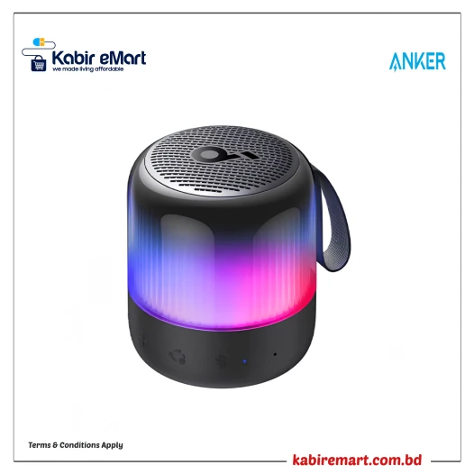 Anker Soundcore Glow Mini Portable Bluetooth Speaker