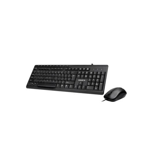 Gigabyte KM6300 USB Multimedia Keyboard Mouse Combo Black