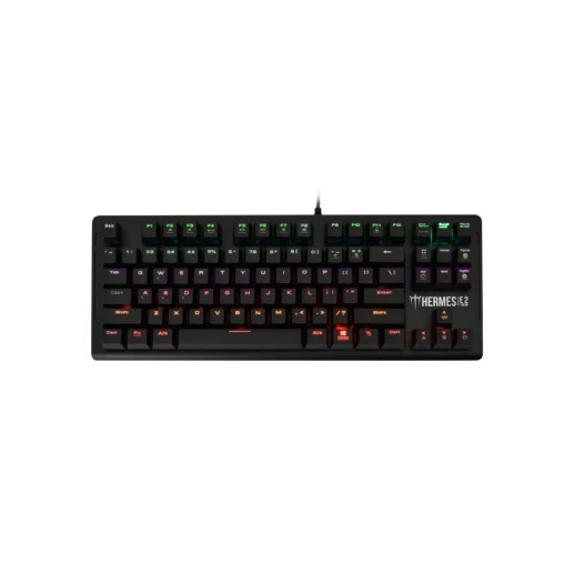 Gamdias HERMES E2 7 Color Backlit Blue Switch Mechanical Gaming Keyboard