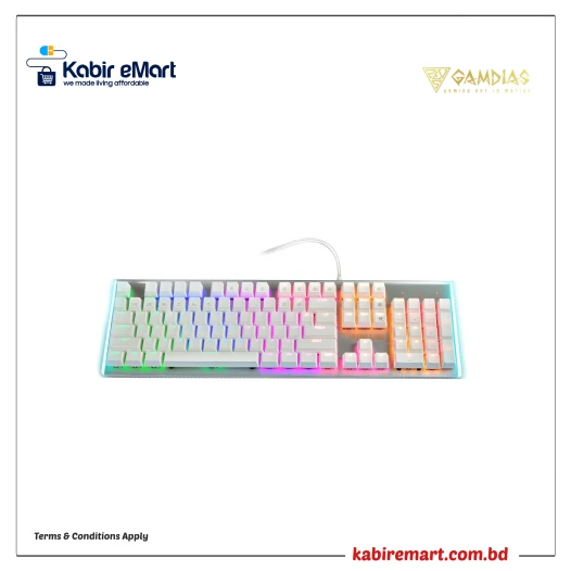 Gamdias HERMES M6 Multi-color Backlit Mechanical Gaming Keyboard