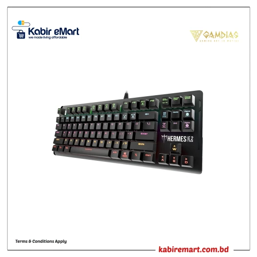 Gamdiasc7 Color Backlit Brown Switch Mechanical Gaming Keyboard