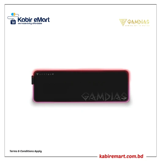 Gamdias NYX P3 Multi-Colored Gaming Mouse Mat
