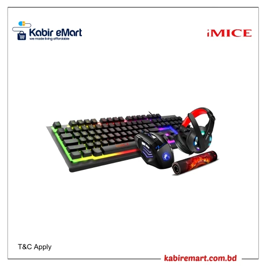 iMICE GK-470 4 in 1 Gaming Combo