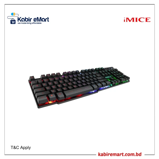 iMICE AK-600 Wired USB Luminescent Gaming Keyboard