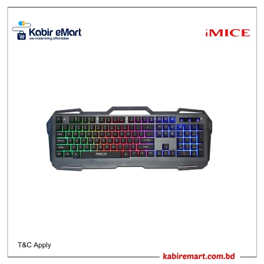 IMICE Ak-400 USB Wired RGB Gaming Keyboard